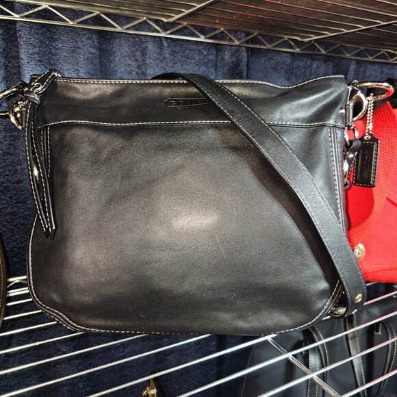 Coach leather Zoe hobo shoulder - Picture 1 of 1